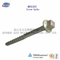 Galvanized Special Thread Spike, Zhongbo Railway Spike